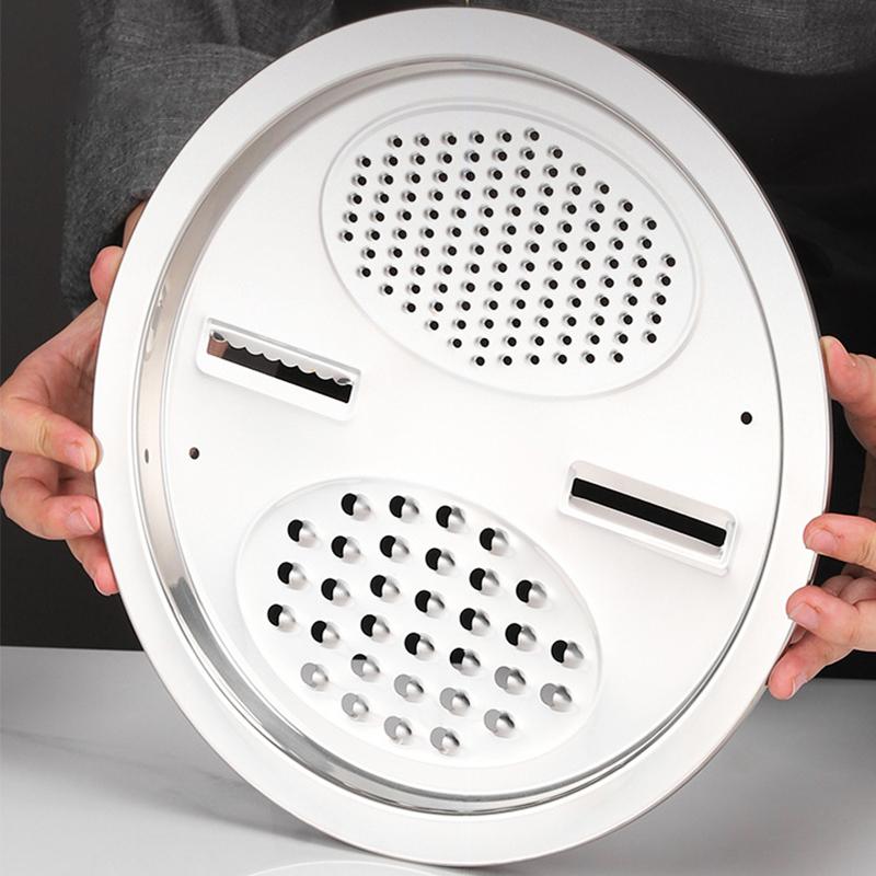 Çelik Rende Kase Süzgeç Seti - MultiFix 3 in 1 Paslanmaz Çelik 722050