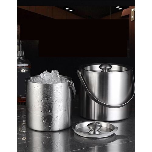 TransForMacion Buz Kovası Çift Cidarlı Yalıtımlı Endüstriyel Inox Şampanya Şarap Bira Soğutucu MEDIUM  722052
