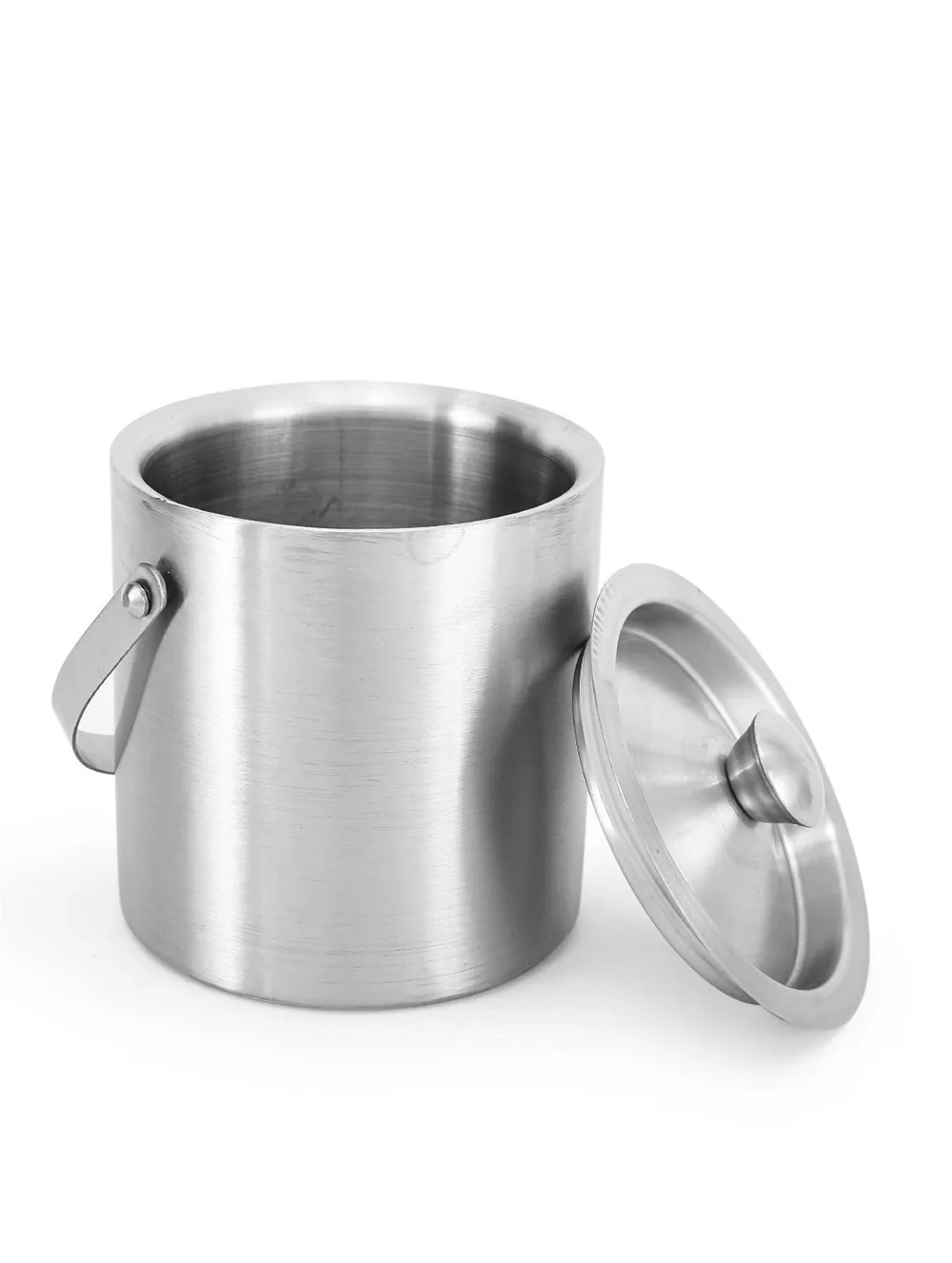 Buz Kovası Çift Cidarlı Yalıtımlı Endüstriyel Inox Şampanya Şarap Bira Soğutucu MEDIUM  722052