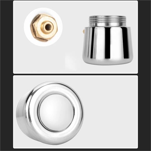 TransForMacion Inox Moka Pot - Paslanmaz Çelik Profesyonel Moka Pot - 200 ml 722056