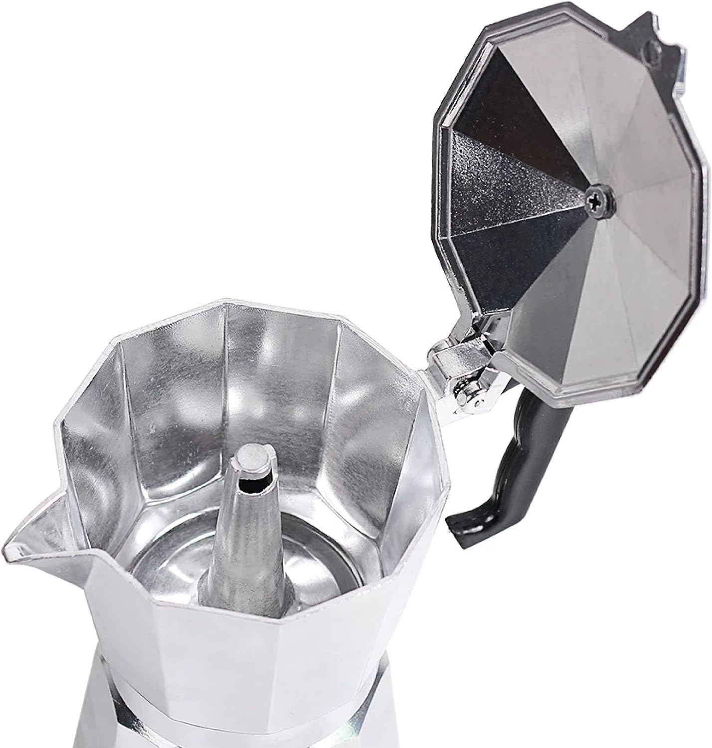 Klasik Italyan Moka Pot - 6061 Saf Alüminyum  Profesyonel Moka Pot - 6 kişilik 722059