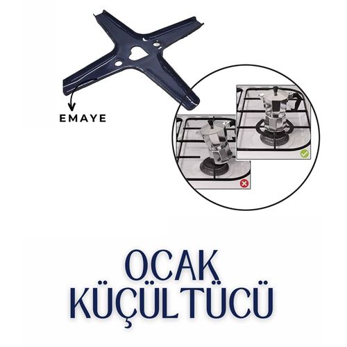 TransForMacion Italyan Moka Pot - 6061 Saf Alüminyum  Ahşap Saplı - 6 kişilik MAVİ 722065