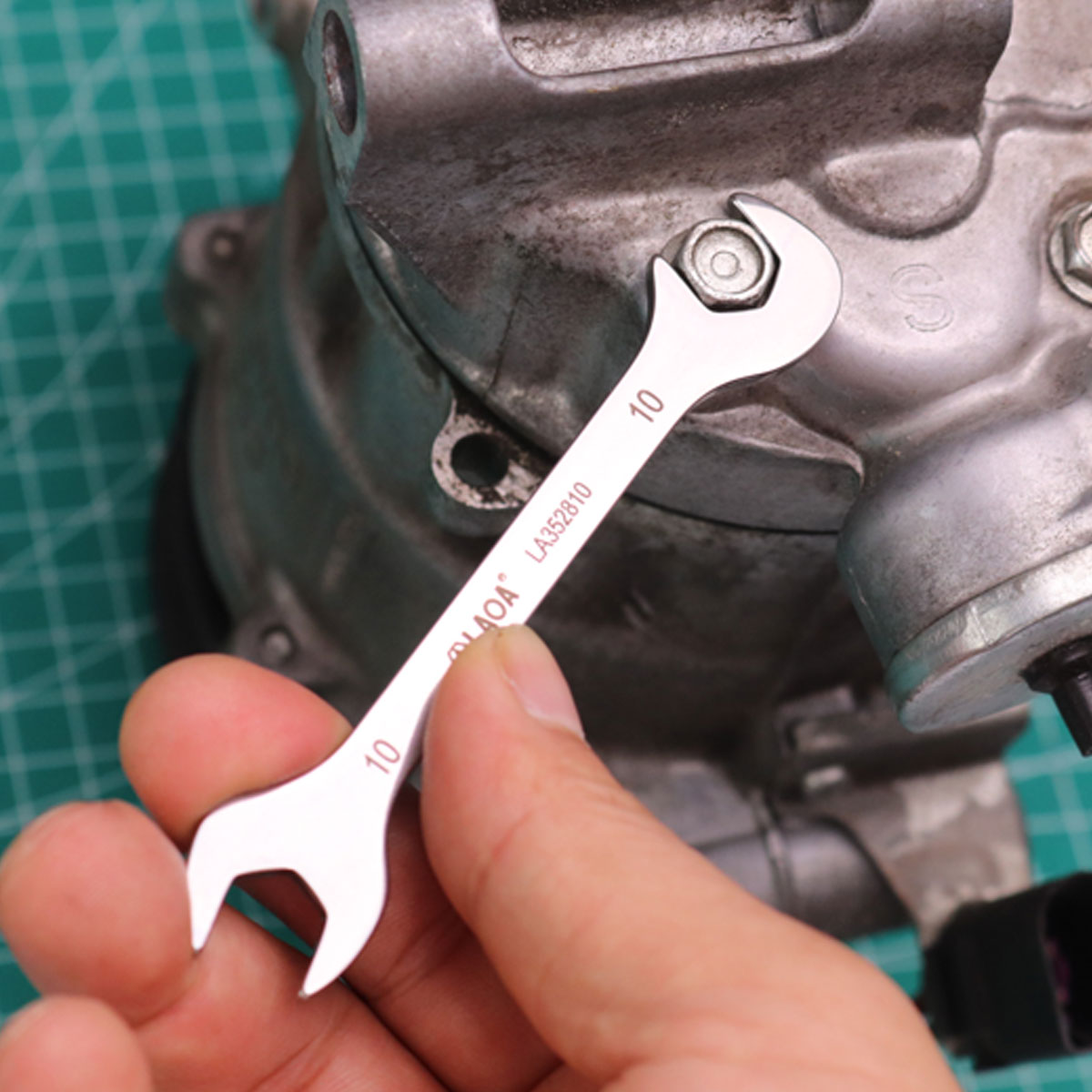 Açık Uçlu Anahtar Seti - İki Ağızlı Anahtar - İki Ucu Açık Vanadium Çelik Anahtar 8 li SET  721779