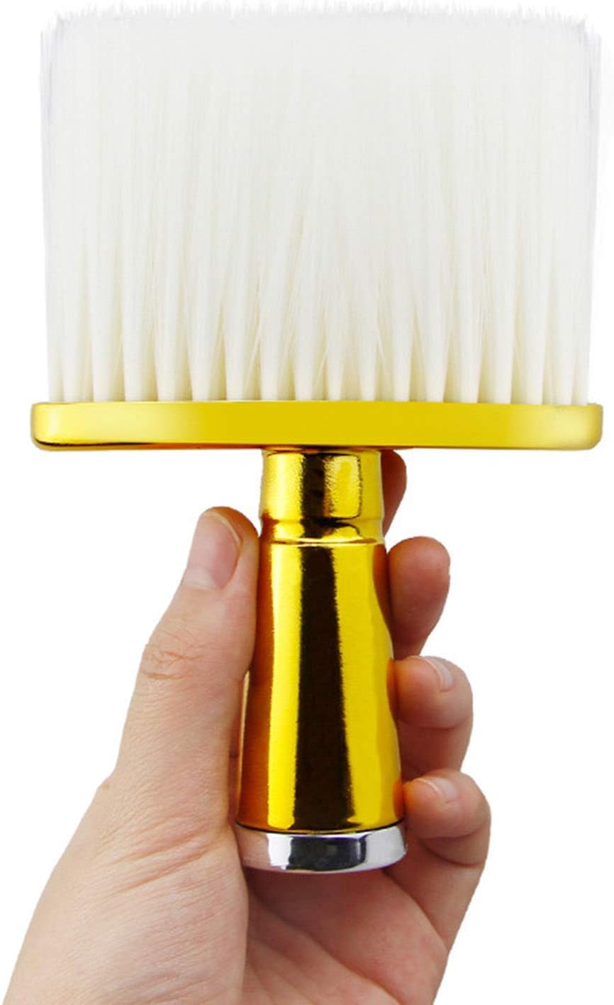 Gold Serisi - Karbon Gövde Samur Kılı Profesyonel Berber Boyun Fırçası 720278