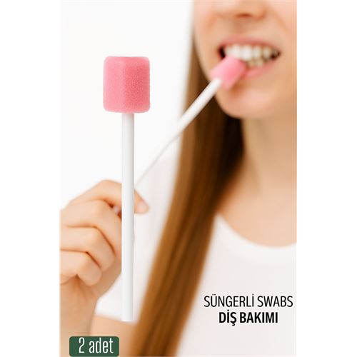 TransForMacion Süngerli Swab - Ağız ve Diş Bakım Çubuğu - 2 Adet  722090