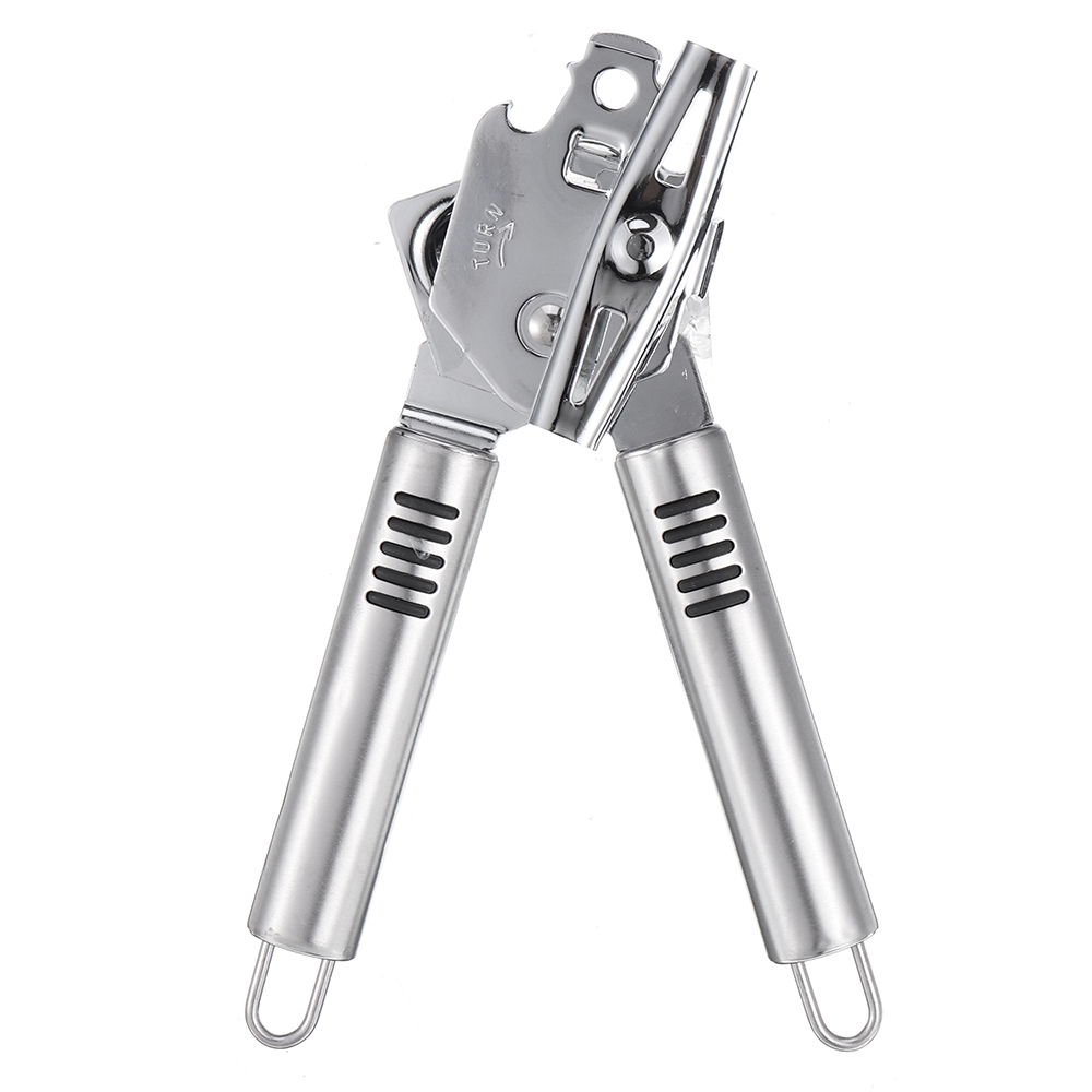 Inox Çelik Konserve Açacağı - Ergonomik ve Profesyonel Kolay Konserve Açıcı 722091 