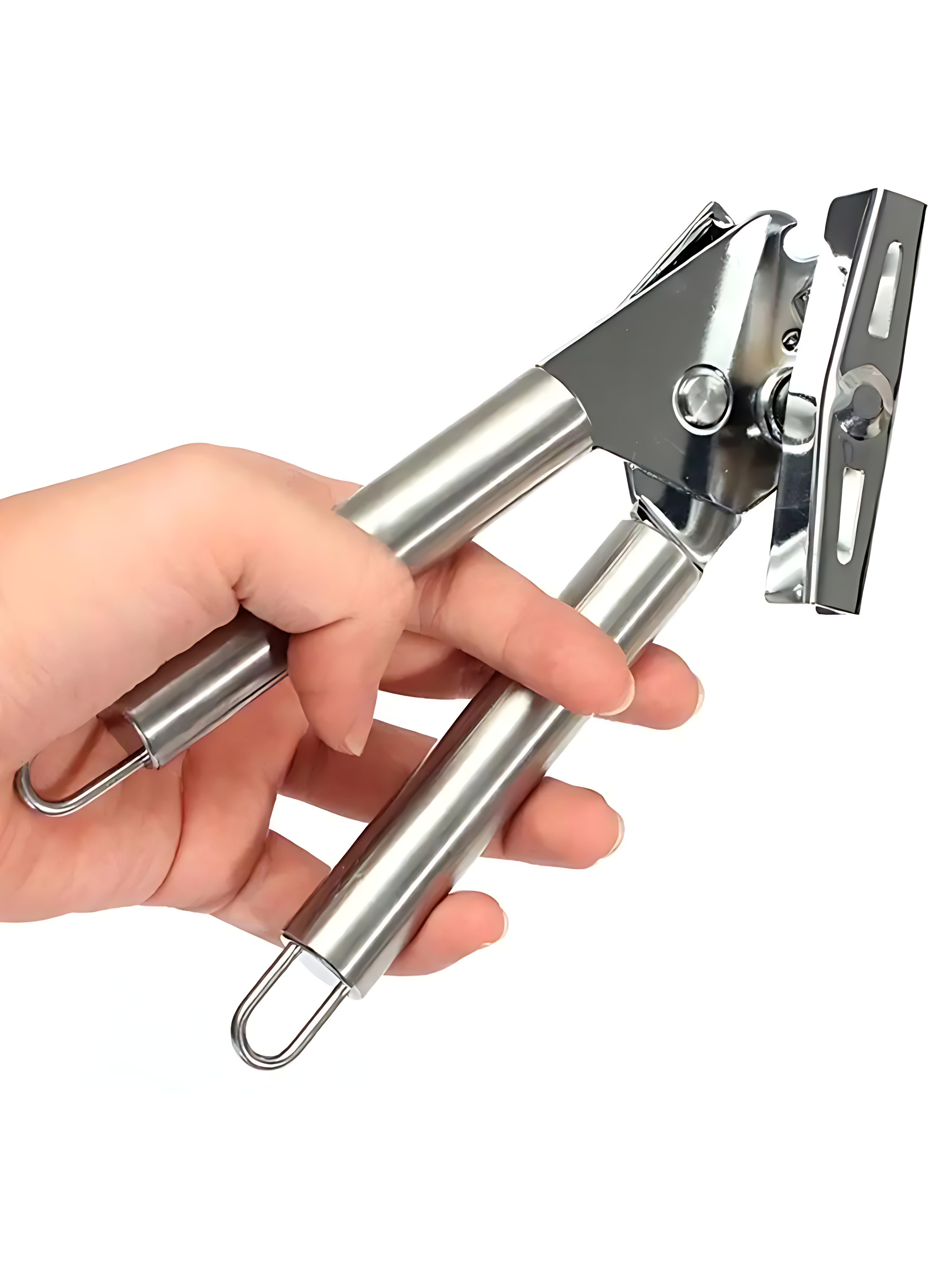 Inox Çelik Konserve Açacağı - Ergonomik ve Profesyonel Kolay Konserve Açıcı 722091 