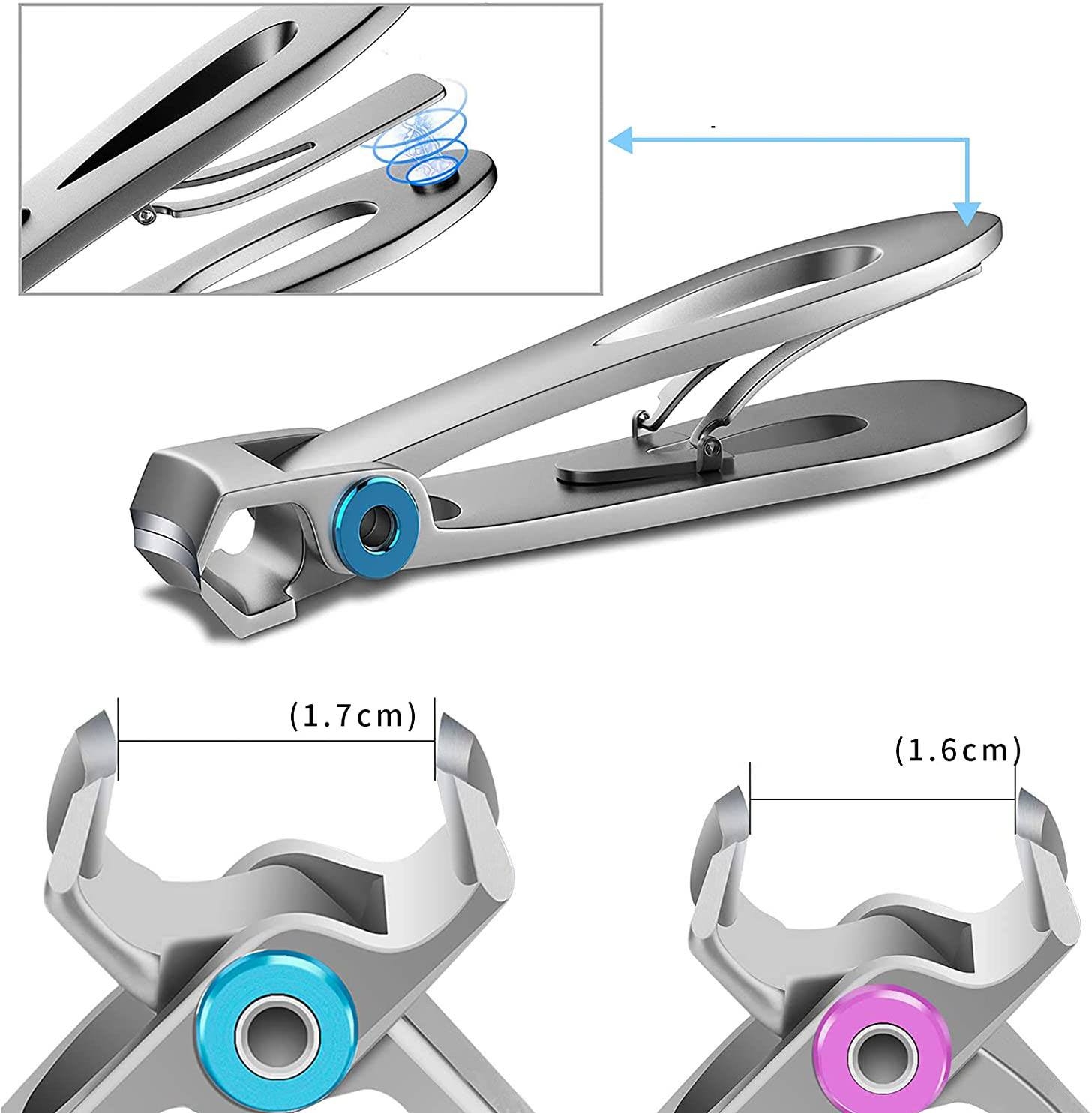 Profesyonel Tırnak Makası Törpü Seti Çelik Özel Kutulu 718241