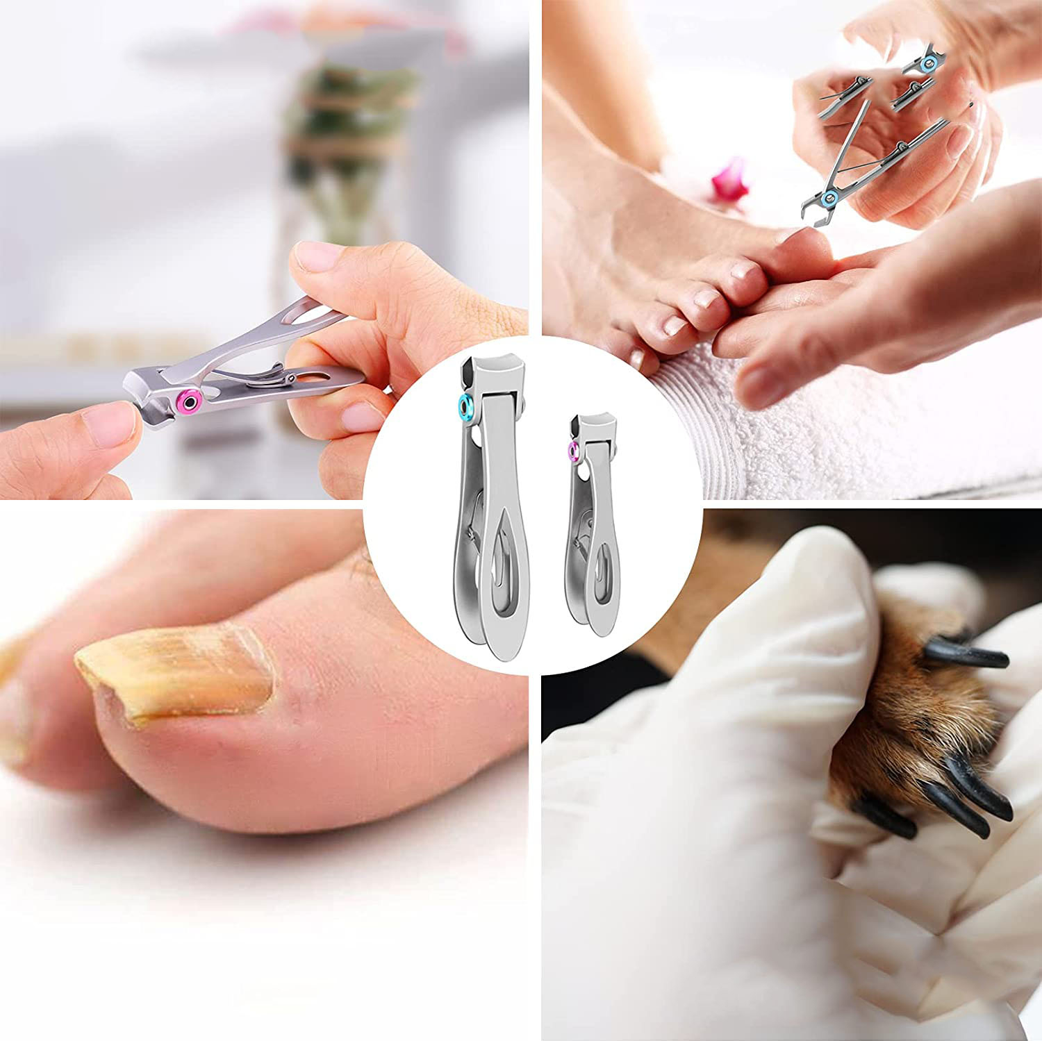 Profesyonel Tırnak Makası Törpü Seti Çelik Özel Kutulu 718241