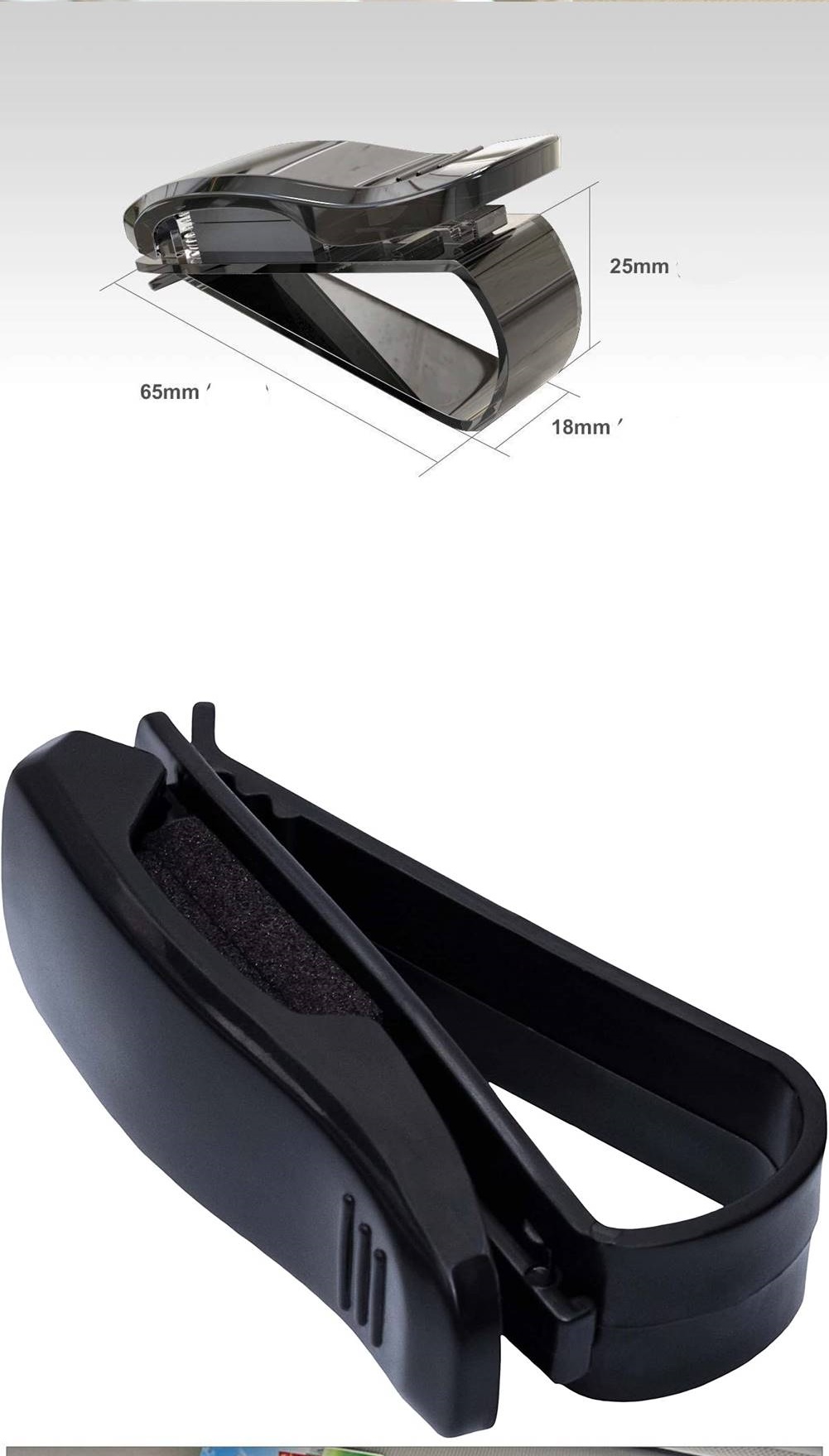 Güneşliğe Uygun Mini Gözlük Tutucu 425392