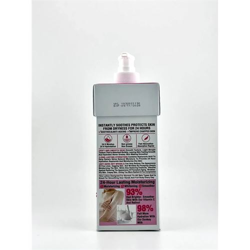 TransForMacion Donkey Milk Eşek Sütü Vücut Losyonu & Bakım Kremi 400 ml Nemlendirici Sıkılaştırıcı Işıltı Veren 722095
