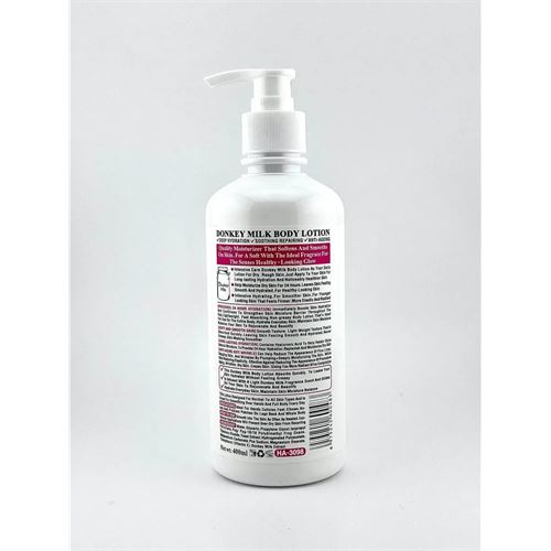 TransForMacion Donkey Milk Eşek Sütü Vücut Losyonu & Bakım Kremi 400 ml Nemlendirici Sıkılaştırıcı Işıltı Veren 722095