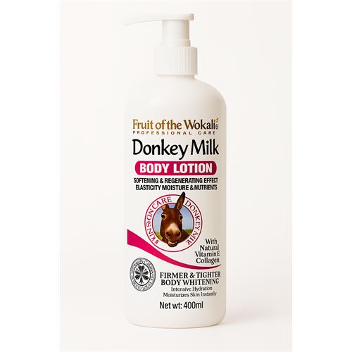 TransForMacion Donkey Milk Eşek Sütü Vücut Losyonu & Bakım Kremi 400 ml Nemlendirici Sıkılaştırıcı Işıltı Veren 722095
