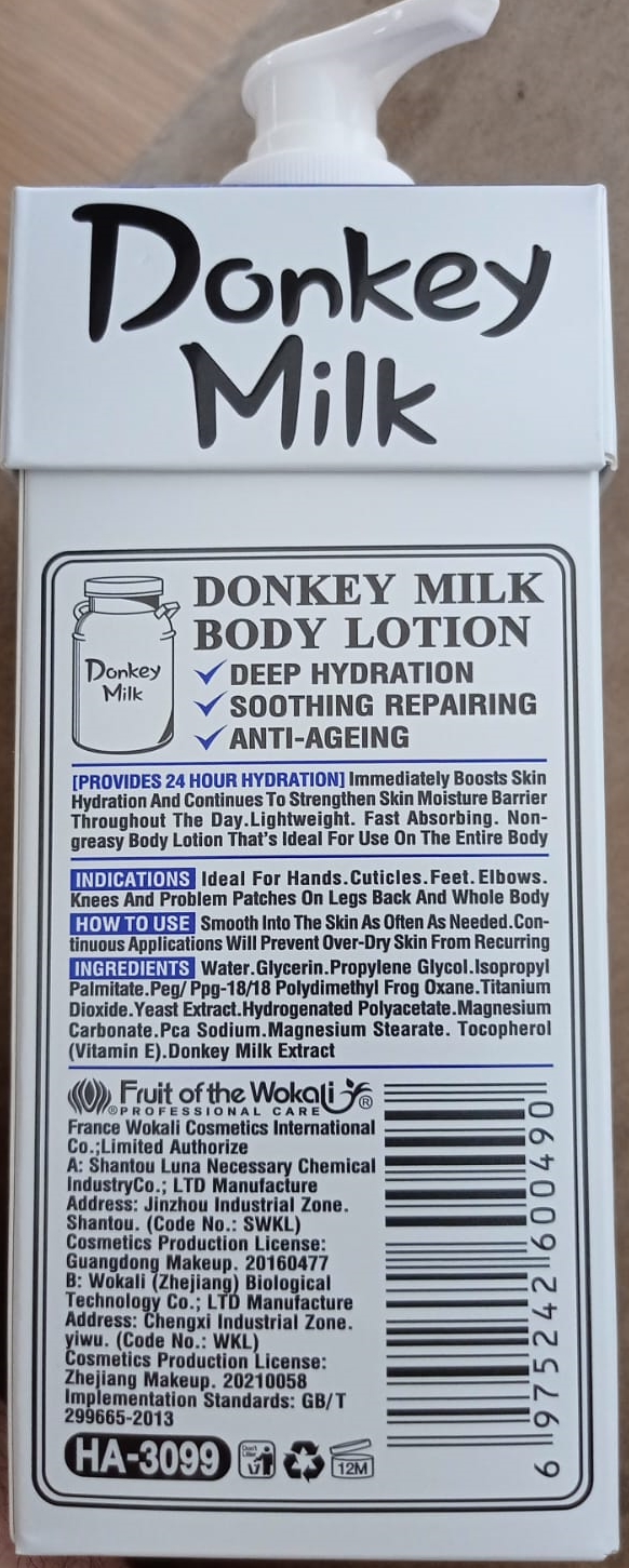 TransForMacion Genç Eşek Sütlü Vücut Losyonu & Bakım Kremi 400 ml Nemlendirici Sıkılaştırıcı Işıltı Veren Cilt Bakım Ürünü 400 ML 722103