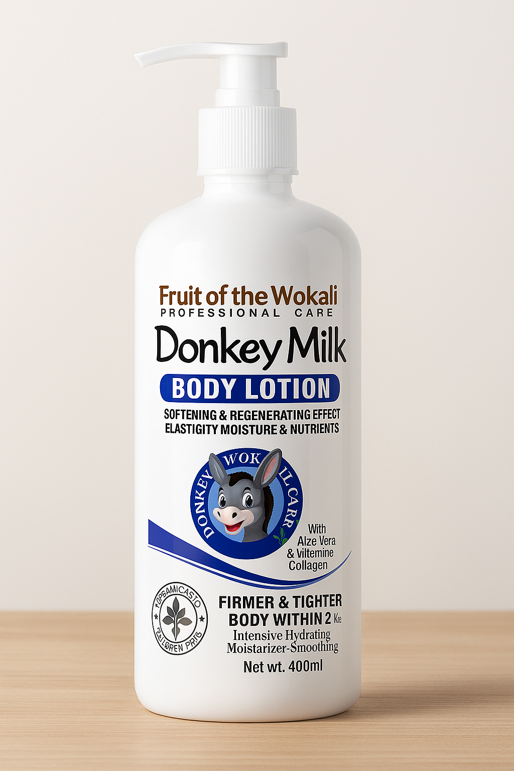 TransForMacion Genç Eşek Sütlü Vücut Losyonu & Bakım Kremi 400 ml Nemlendirici Sıkılaştırıcı Işıltı Veren Cilt Bakım Ürünü 400 ML 722103