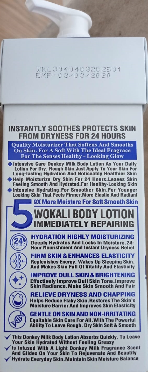 TransForMacion Genç Eşek Sütlü Vücut Losyonu & Bakım Kremi 400 ml Nemlendirici Sıkılaştırıcı Işıltı Veren Cilt Bakım Ürünü 400 ML 722103