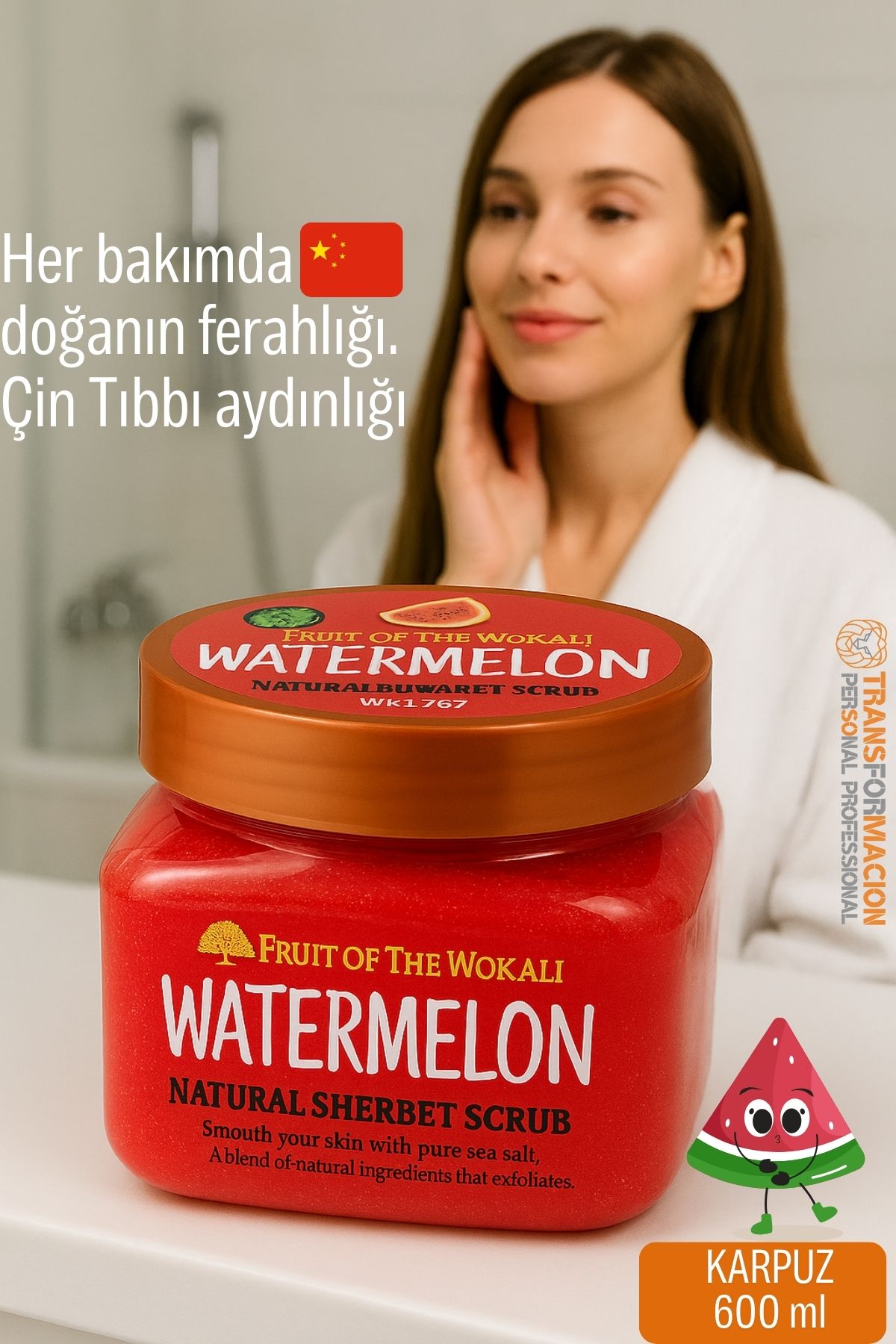 Profesyonel Karpuz Doğal Peeling - Tüm Vücut Scrub 600 ml 722108