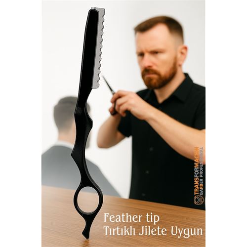 TransForMacion Feather Tip Jiletli Ustura Profesyonel Alüminyum Metal 722116