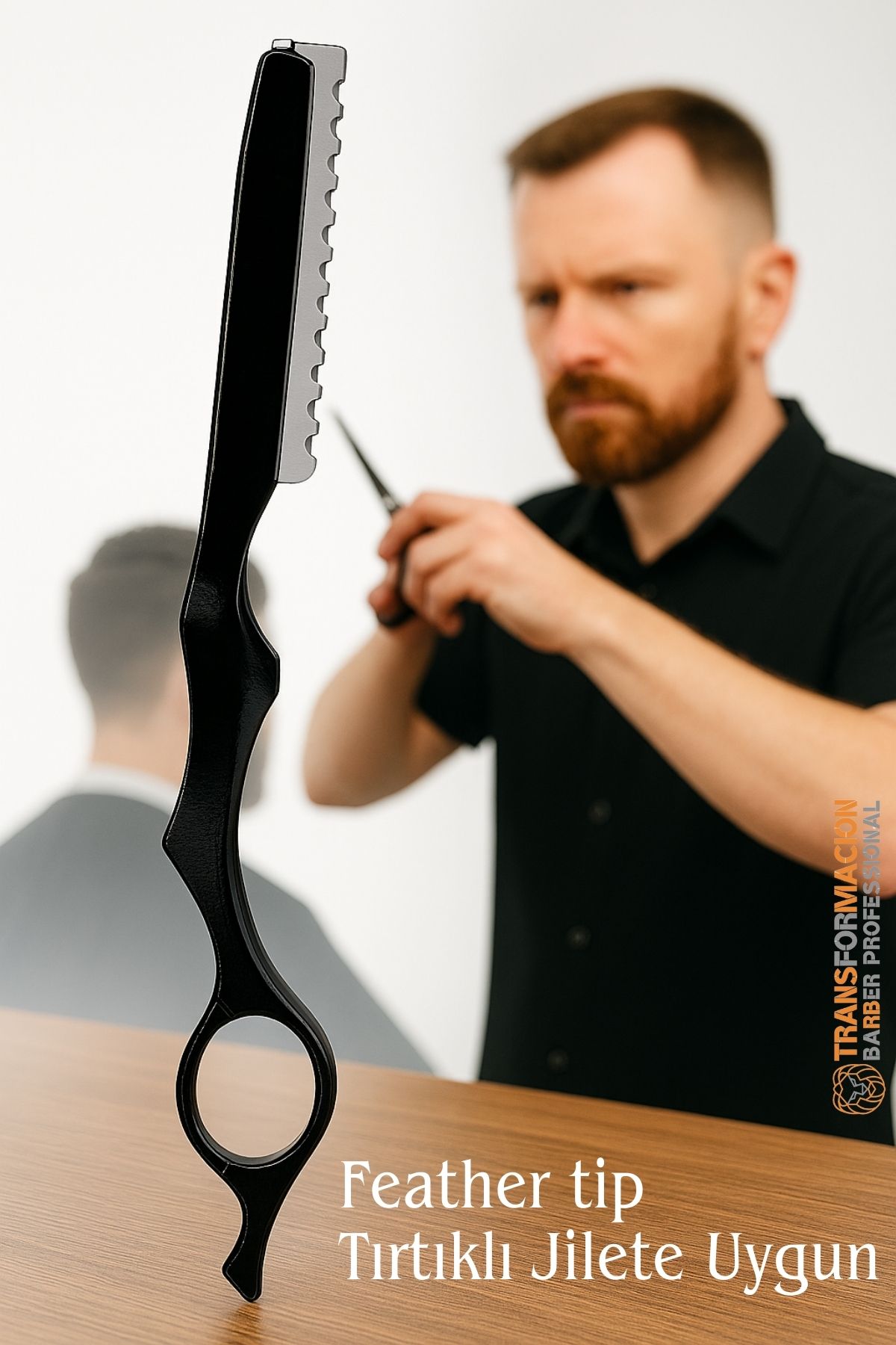 Feather Tip Jiletli Ustura Profesyonel Alüminyum Metal 722116