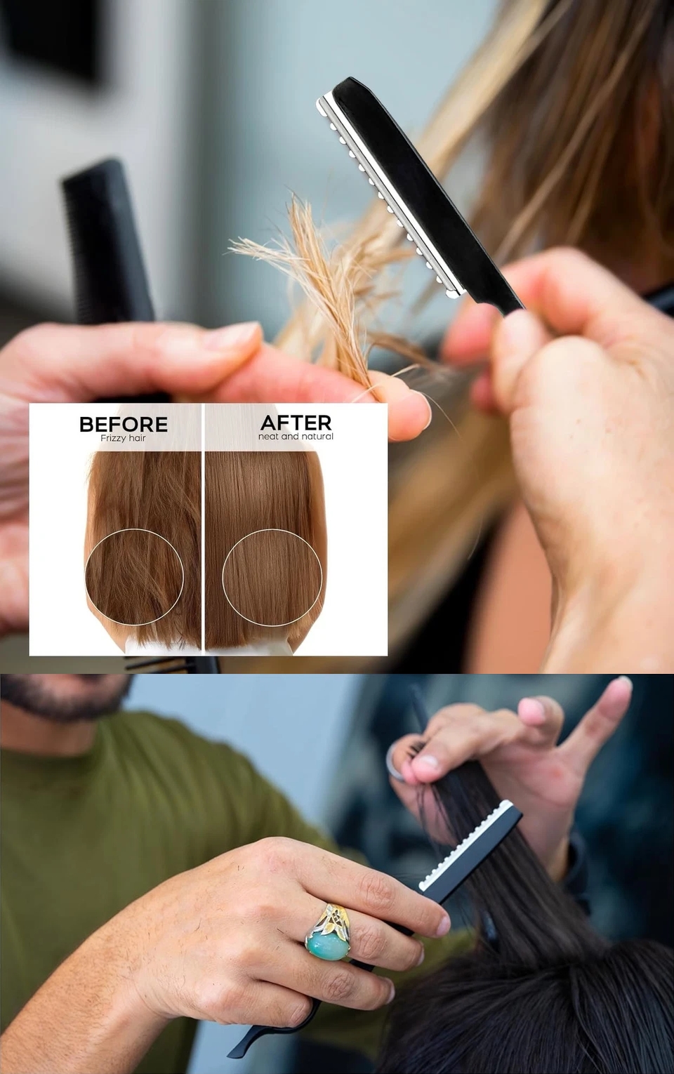 Feather Tip Jiletli Ustura 10 Yedek Jiletli Profesyonel  722118