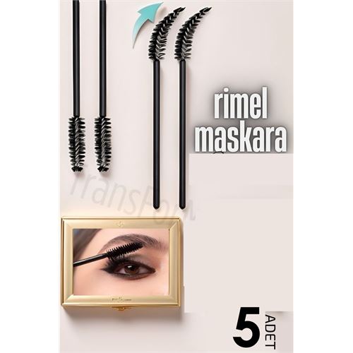 TransForMacion Rimel Maskara Fırçası Esnek 5 ADET  716228 