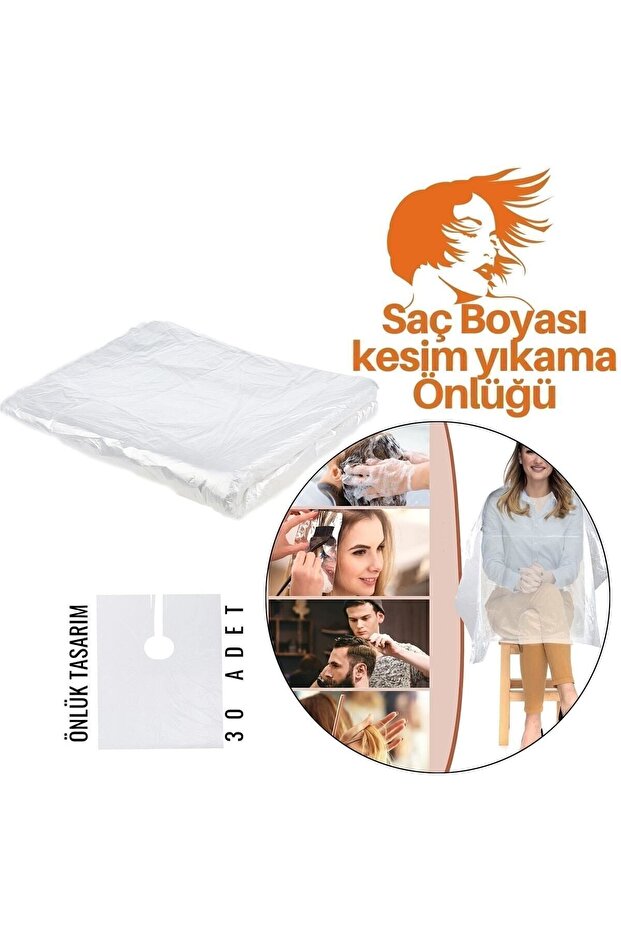 Saç Boyası Önlüğü 30 Adet 717559