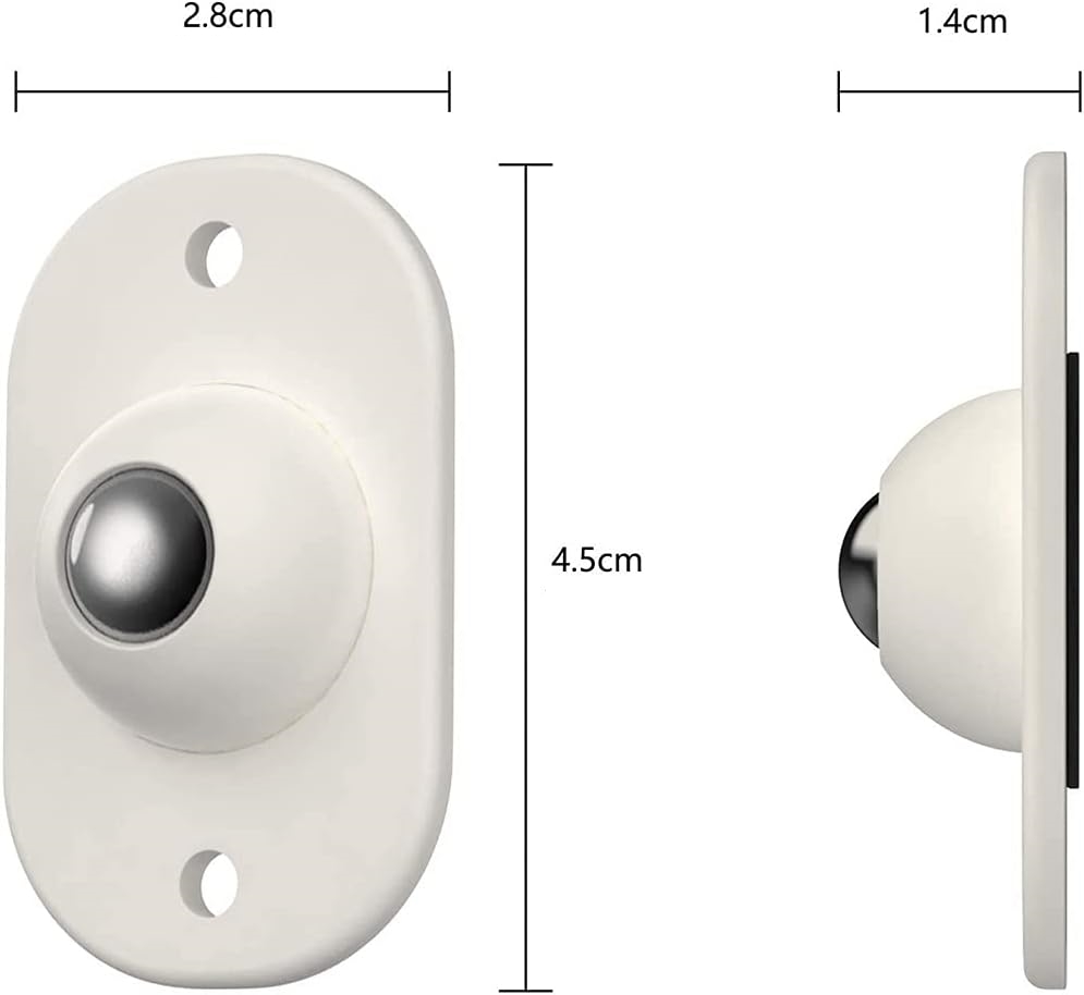 20 li Bilyeli Tekerlek Eşya Kaydırma Aparatı Yapışkanlı Set 360D 722125