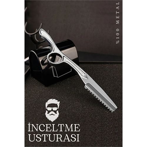 TransForMacion Feather Tip Jiletli Ustura Profesyonel Saç Sakal Inceltme Usturası 718218