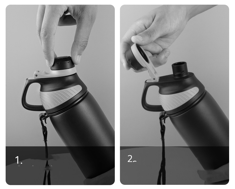 Inox Çelik Termos - 600 ml  SUS304 Çelik Termos Profesyonel PUDRA 722130