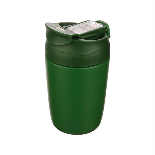 TransForMacion Inox Çelik Kahve Bardağı - 350 ml  SUS304 Çelik Termos Profesyonel YEŞİL 722132