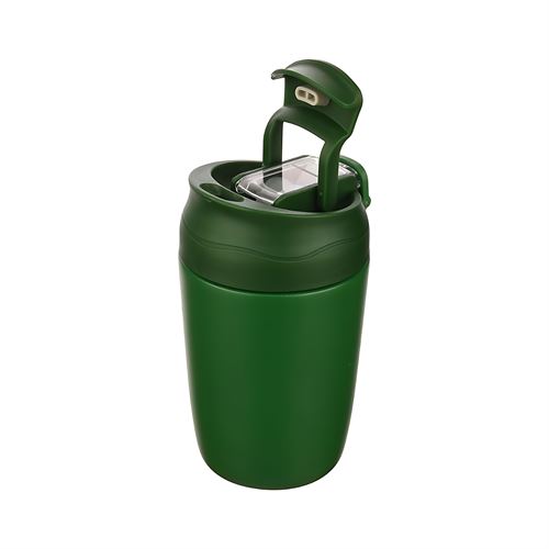 TransForMacion Inox Çelik Kahve Bardağı - 350 ml  SUS304 Çelik Termos Profesyonel YEŞİL 722132