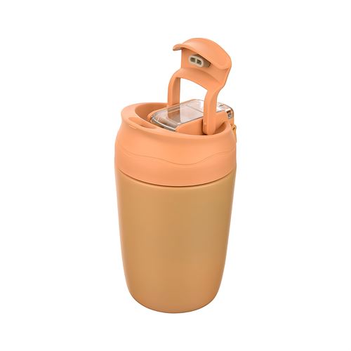 TransForMacion Inox Çelik Kahve Bardağı - 350 ml  SUS304 Çelik Termos Profesyonel LATTE 722134