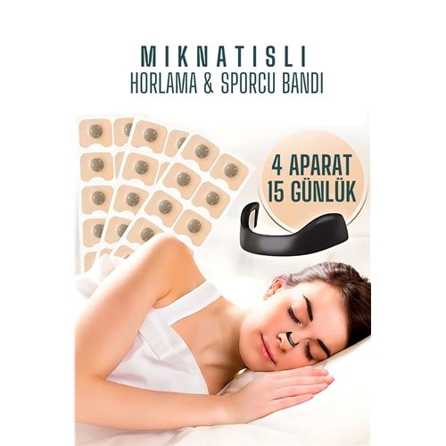 TransForMacion Manyetik Burun Bandı - Sporcu Burun Bandı - Horlama Önleyici Azaltıcı - 4 Farklı Boyut 722135