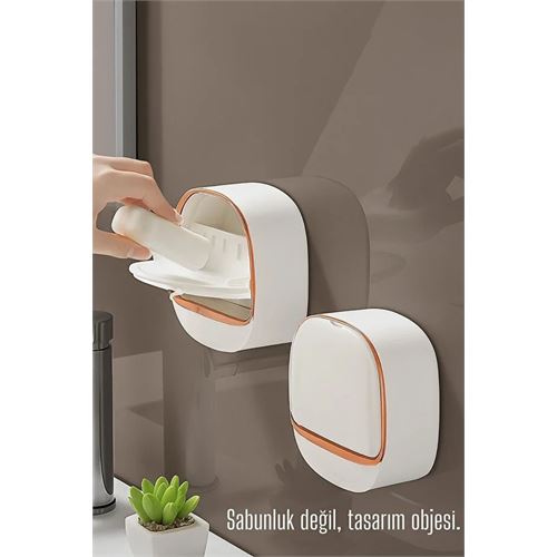 TransForMacion Tasarım Obje 2 Lİ Sabunluk - Kendinden Yapışkanlı Sabunluk 722141