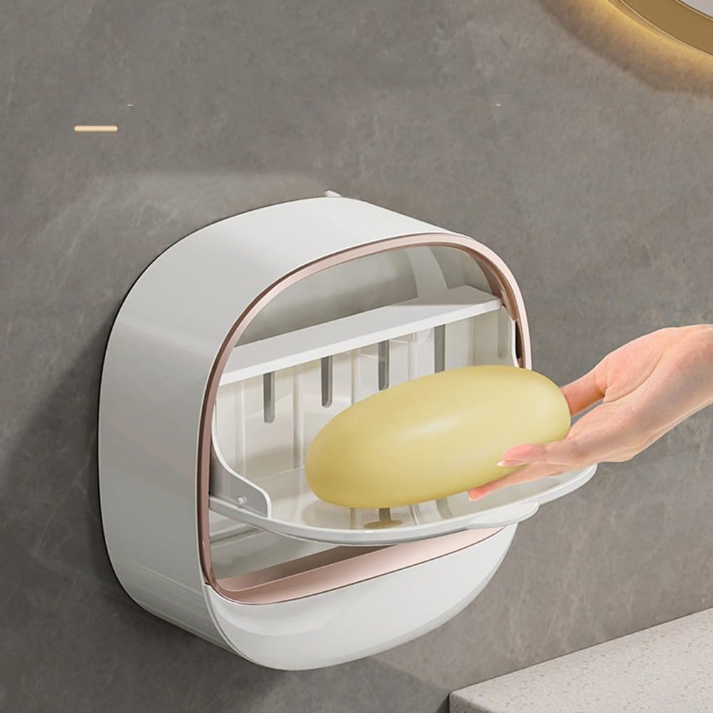 Tasarım Obje 2 Lİ Sabunluk - Kendinden Yapışkanlı Sabunluk 722141