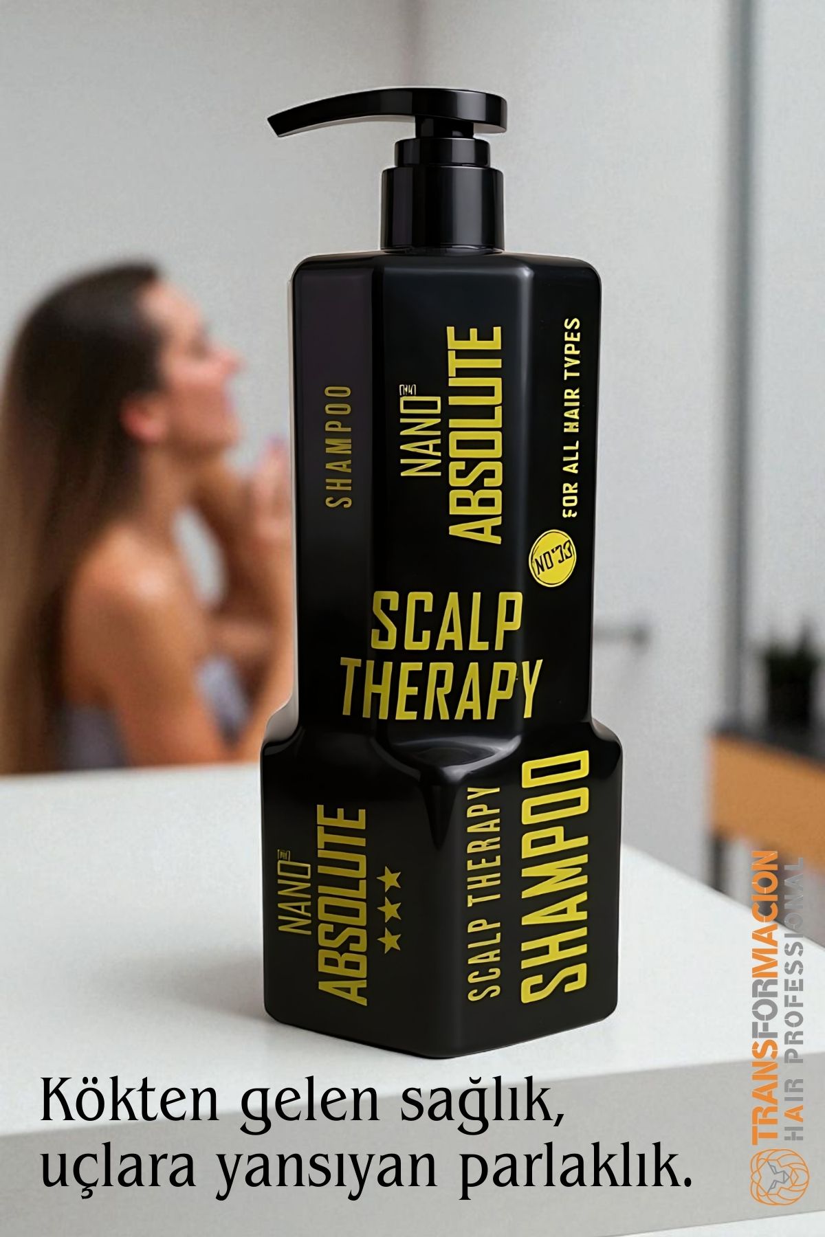 Profesyonel Nano Absolute Saç Derisi Bakım Şampuanı, 1000 ml