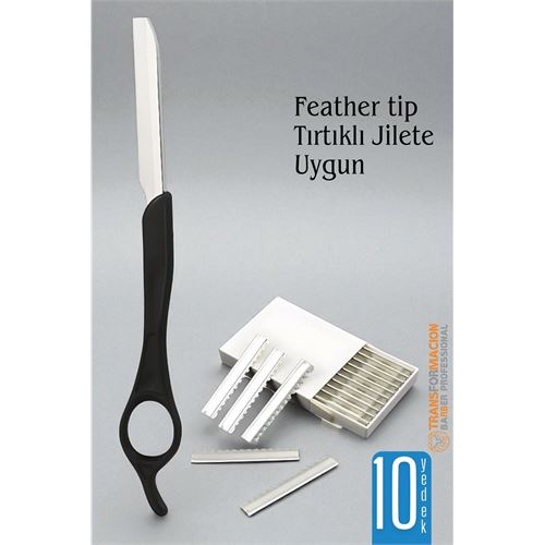 Modacar Feather Tip Jiletli Ustura 10 Yedek Jiletli Profesyonel  