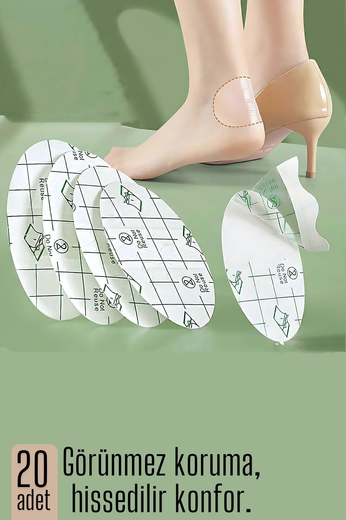 Ayak Vurma Önleyici Bant 20 Lİ PAKET
