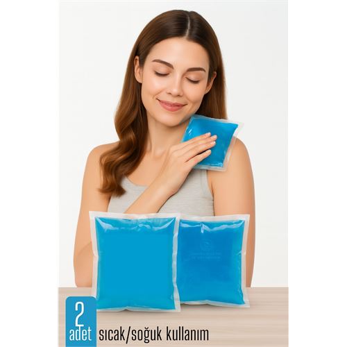 TransForMacion Sıcak Soğuk Kompres Jel 2 Lİ PAKET Cold Pack Hot Pack Şişlik Önleyici, Kas Rahatlatıcı 722145