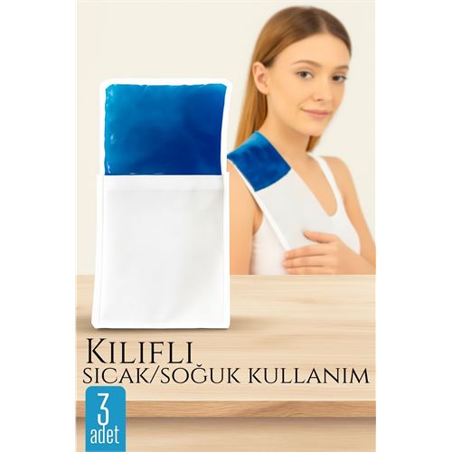 TransForMacion KILIFLI Sıcak Soğuk Kompres Jel 3LÜ SET Cold Pack Hot Pack 722148