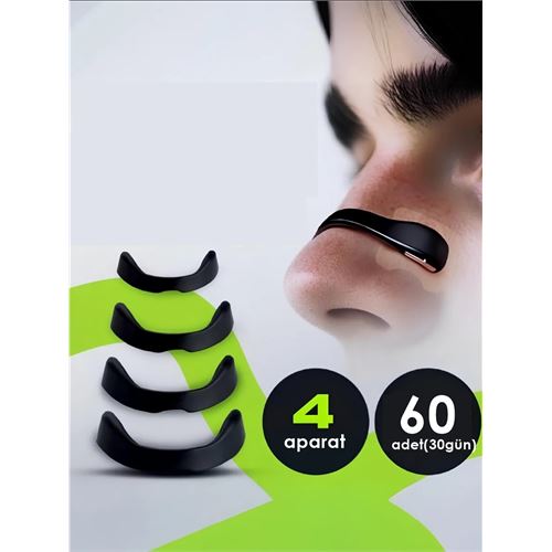 TransForMacion Manyetik Burun Bandı - 30 GÜNLÜK Sporcu Burun Bandı - Horlama Önleyici Azaltıcı - 4 Farklı Boyut 722149