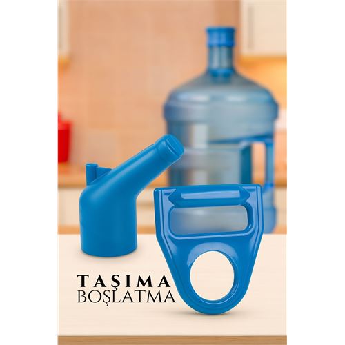 TransForMacion Damacana Taşıma Aparatı + Damacana  Hunisi | Pratik Boşaltma ve Taşıma Seti 722152