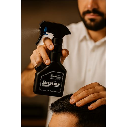 TransForMacion Berber Kuaför Saç Islatma Şişesi 500 ml Valf Sistemli, Geniş Alanlı Sis Püskürtme | Tek Sıkışta Maksimum Etki 722160