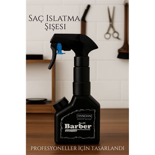 TransForMacion Berber Kuaför Saç Islatma Şişesi 500 ml Valf Sistemli, Geniş Alanlı Sis Püskürtme | Tek Sıkışta Maksimum Etki 722160