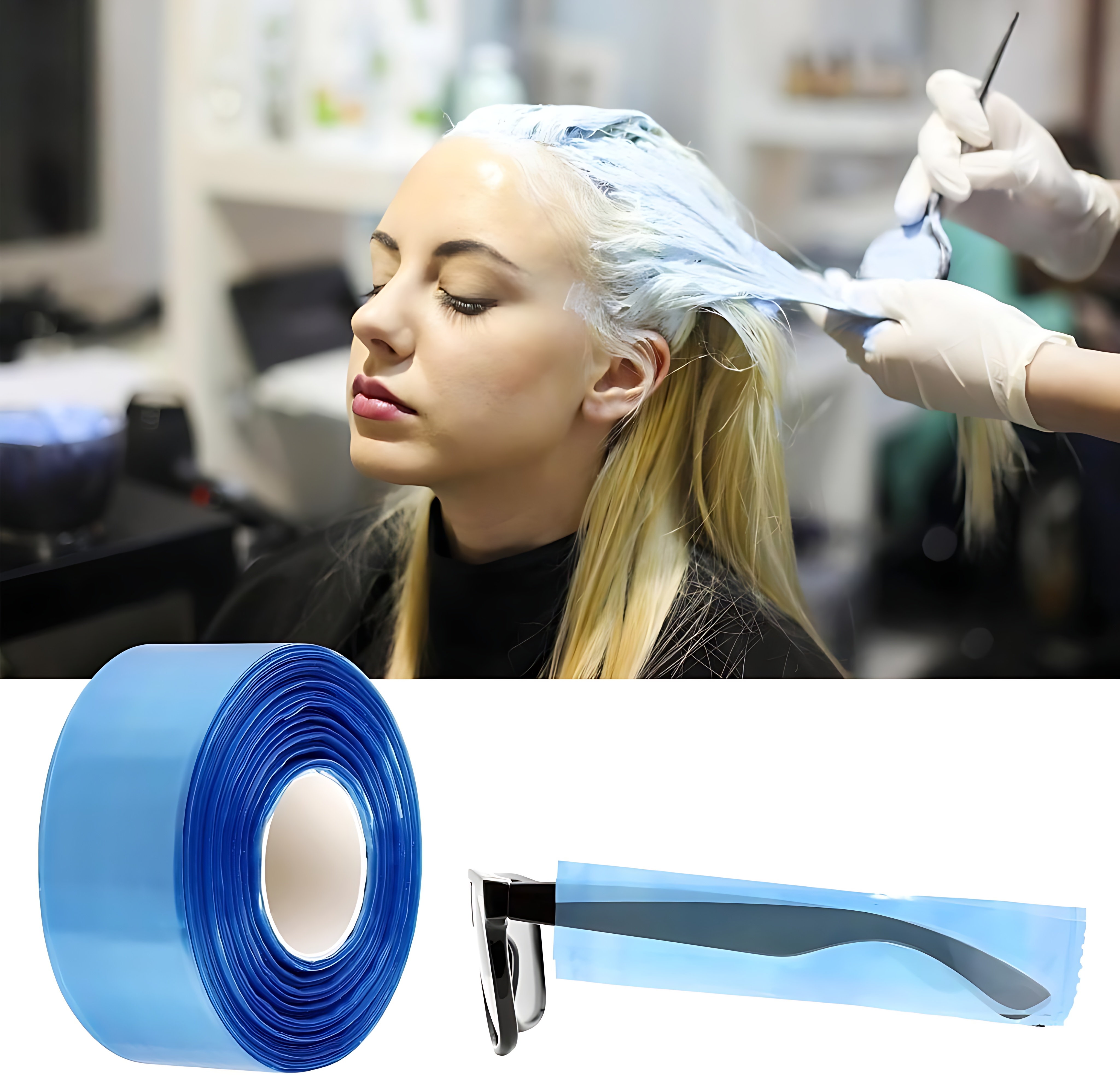 Gözlük Koruyucu Film –  Kuaförler İçin Hijyenik Koruma 200 ADET 722162