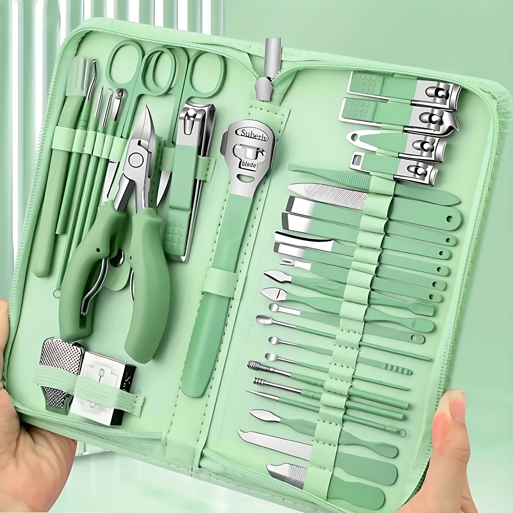 35 Parçalı Profesyonel Manikür Pedikür Seti – Bakım Çantası | Evde Profesyonel Tırnak Bakımı 722163