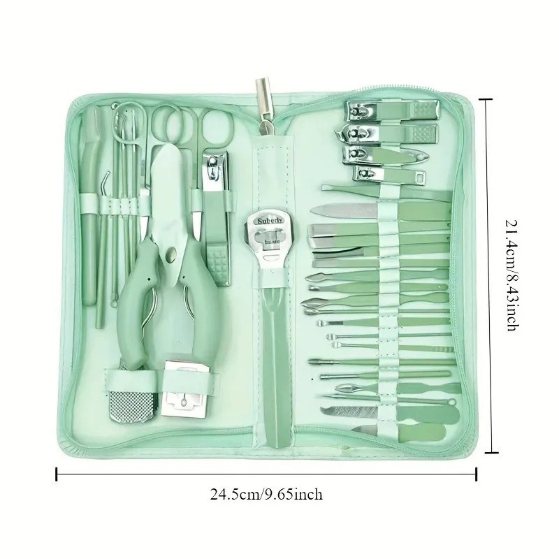 35 Parçalı Profesyonel Manikür Pedikür Seti – Bakım Çantası | Evde Profesyonel Tırnak Bakımı 722163