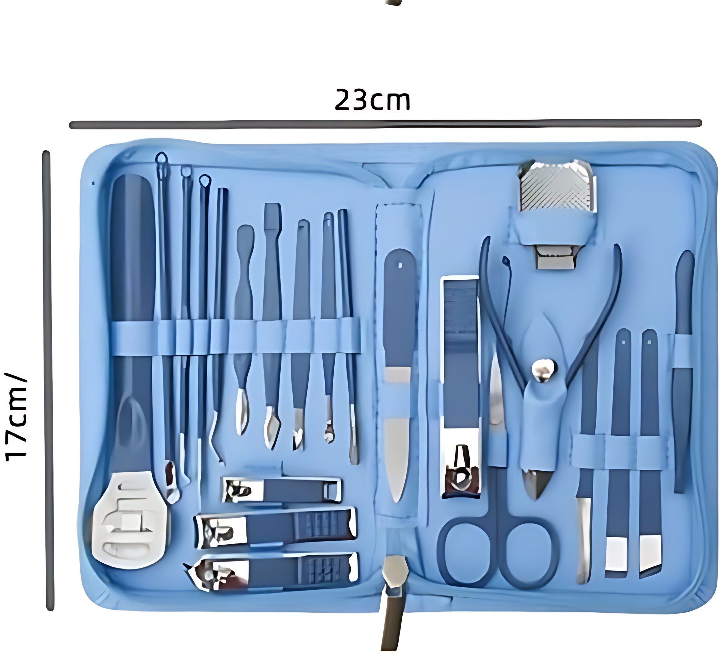 22 Parçalı Profesyonel Manikür Pedikür Seti – Bakım Çantası | Evde Profesyonel Tırnak Bakımı 722164
