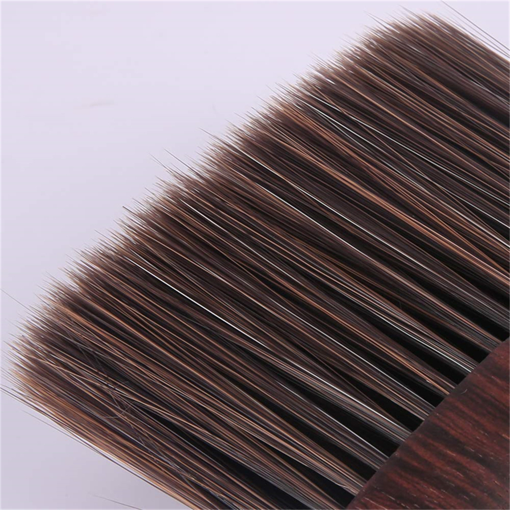 Berber Ense Fırçası Saç Temizleme Fırçası - Berber Temizlik Fırçası Masif Ahşap  722165