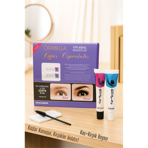 Transformacion KAHVE Kaş ve Kirpik Boyası Profesyonel Orabella 722167